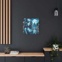 Load image into Gallery viewer, Mystical Mummy Canvas Art | Gothic Home Decor, Halloween Wall Art, Witchy Gift, Unique Art Print, Spooky Vibes, Mummy Themed Decor
