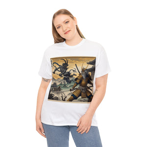 Samurai Capricorn (2) Unisex Heavy Cotton Tee