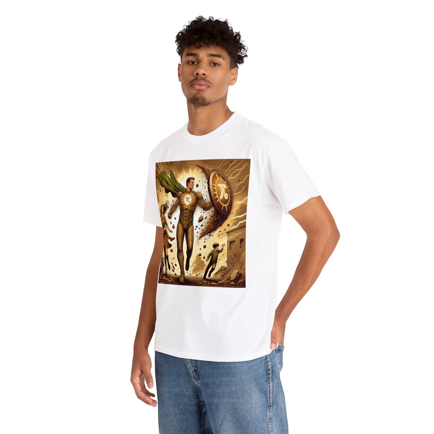 Virgo Father's Day (8) Unisex Heavy Cotton Tee