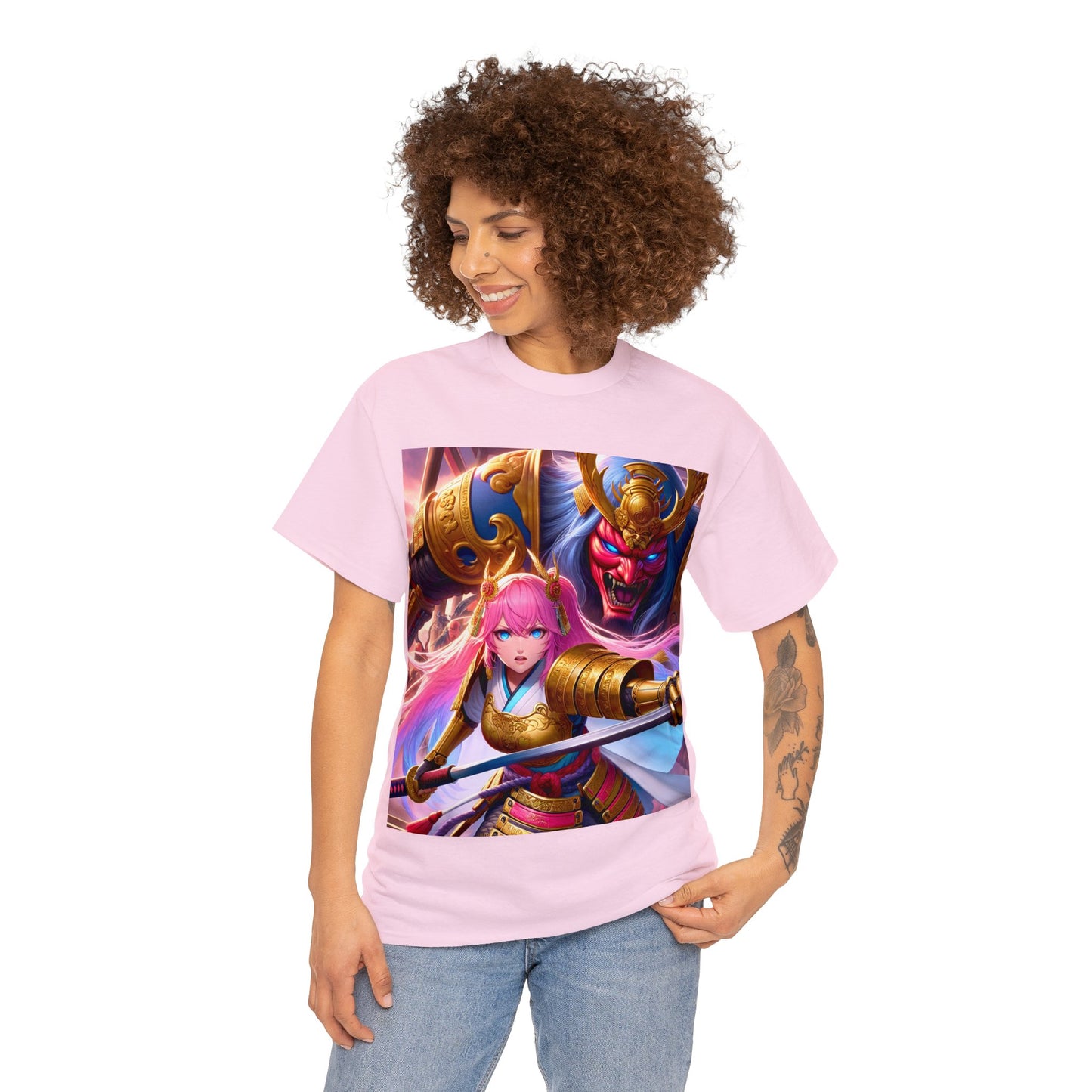 Samurai Libra (F4) Unisex Heavy Cotton Tee