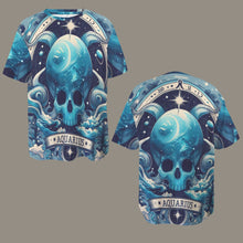 Load image into Gallery viewer, Aquarius (2) Round Neck Loose T-Shirt
