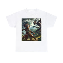 Load image into Gallery viewer, Capricorn Aztec (F3) Unisex Heavy Cotton Tee
