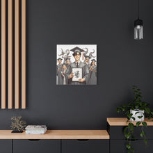 Load image into Gallery viewer, Graduation Canvas Print, Custom Grad Gift Wall Art for Students, Class of 2023 Decor, Unique Graduation Celebration Artwork, [...]
