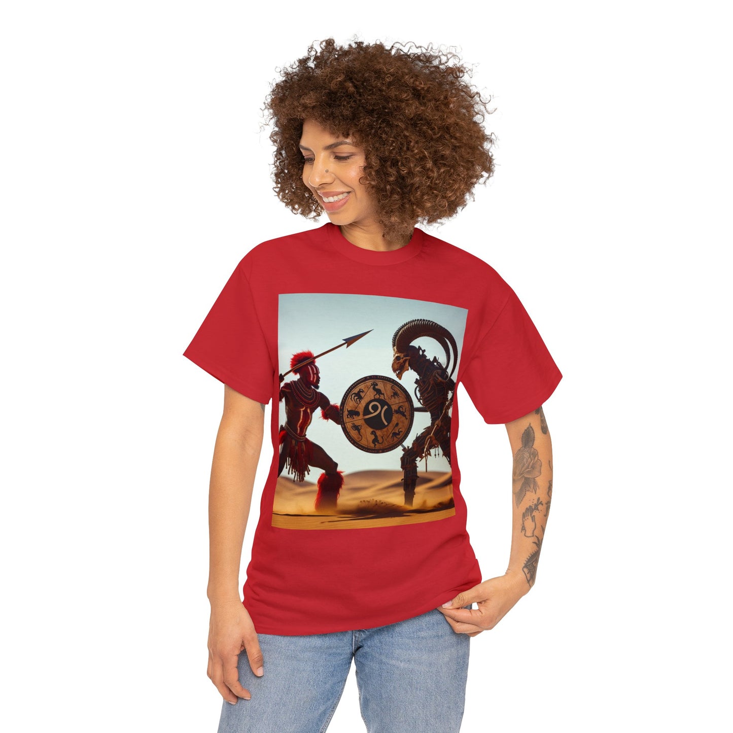 Aries Zulu (1) Unisex Heavy Cotton Tee