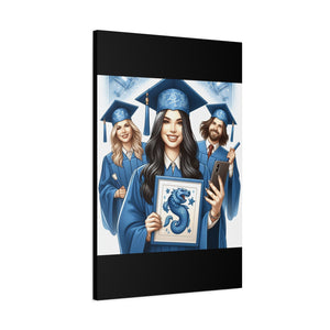 Graduation Canvas Print, Custom Artwork for Grads, Wall Art, Graduation Gift, Decor for Students, Personalized Keepsake