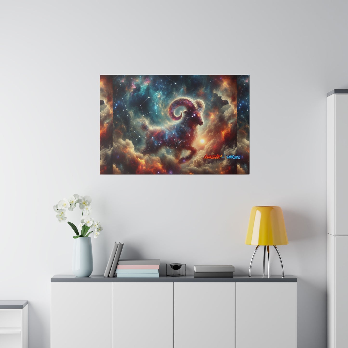 Aries Nebula (1) Matte Canvas, Stretched, 0.75"