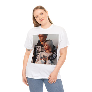 Unisex Cancer Couple (3) Heavy Cotton Tee