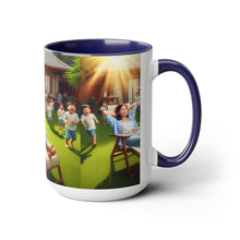 Load image into Gallery viewer, Mother&#39;s Day (4) Two-Tone Coffee Mugs, 15oz
