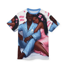 Load image into Gallery viewer, Romantic Couple Unisex Tee - Cute Libra Design
