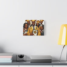 Load image into Gallery viewer, Graduation Celebration Canvas Art, Custom Wall Decor for Graduates, Gift for Newly Graduated, Inspirational Graduate Wall Art, [...]
