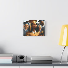 Load image into Gallery viewer, Graduation Canvas Art, Graduation Gift for Her, High School Graduation Decor, College Grad Wall Art, Inspirational Graduation Gift
