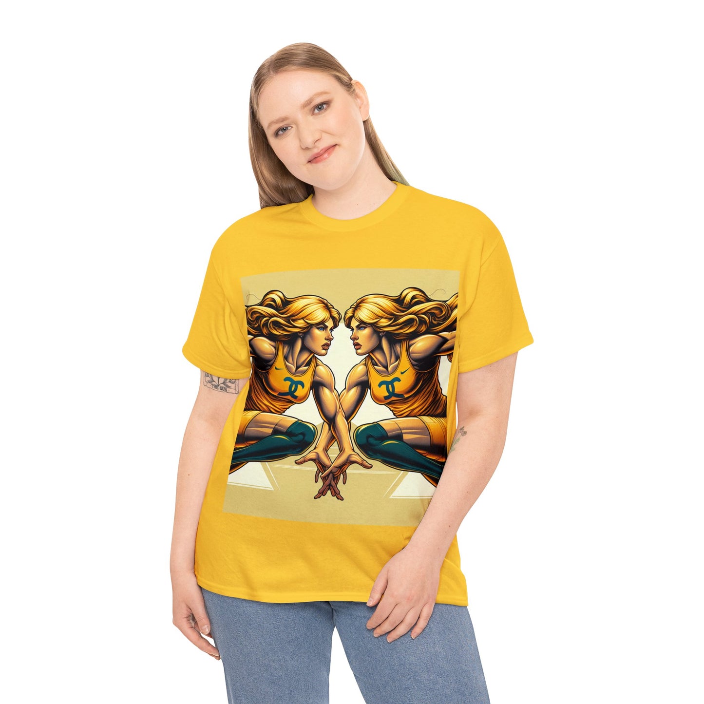 Team Gemini (4) Unisex Heavy Cotton Tee