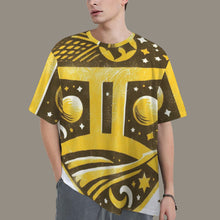 Load image into Gallery viewer, Gemini Round Neck Loose T-Shirt
