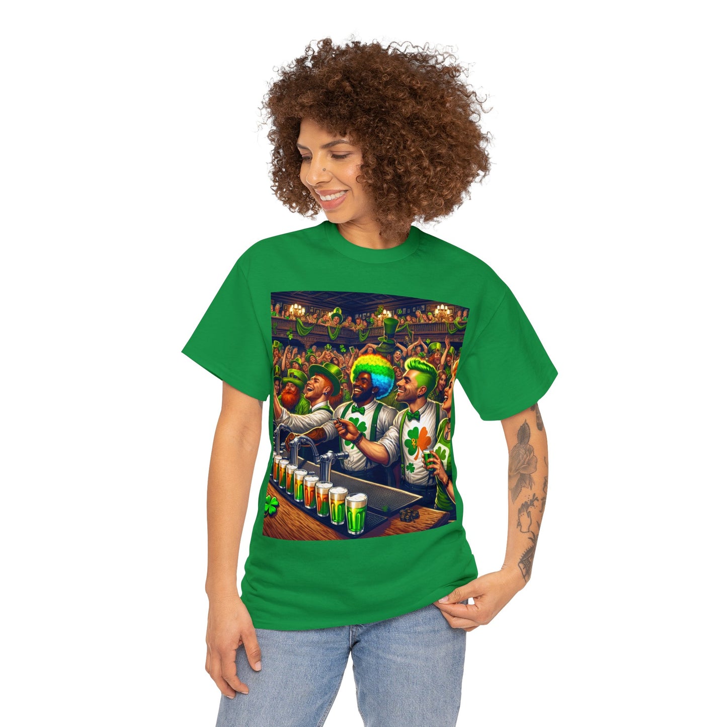 St. Patrick's Day (10) Unisex Heavy Cotton Tee