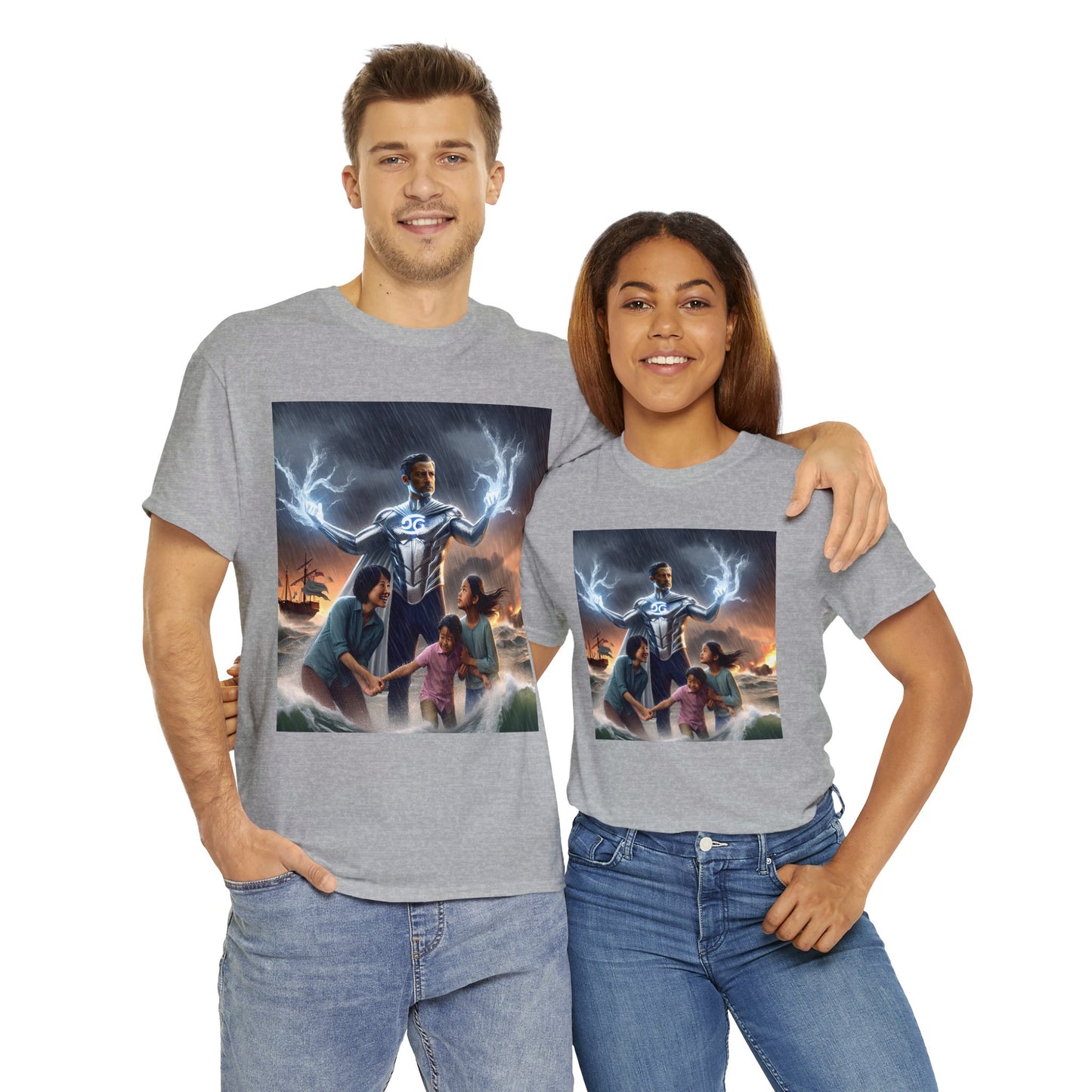 Cancer Father's Day (4) Unisex Heavy Cotton Tee