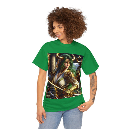 Samurai Taurus (F3) Unisex Heavy Cotton Tee