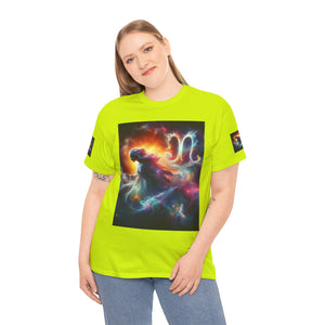 Virgo Cosmic Astrology Tee, Horoscope T-Shirt, Zodiac Cotton Shirt, Unisex Graphic Tee, Celestial Apparel, Astrology Gift