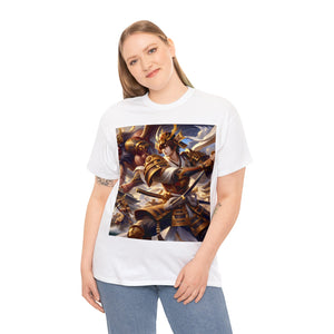 Samurai Virgo (3) Unisex Heavy Cotton Tee