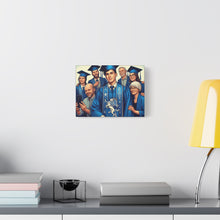 Load image into Gallery viewer, Graduation Canvas Wall Art, Personalized Graduation Gift, Family Celebration Decor, High School Graduation, College Graduation
