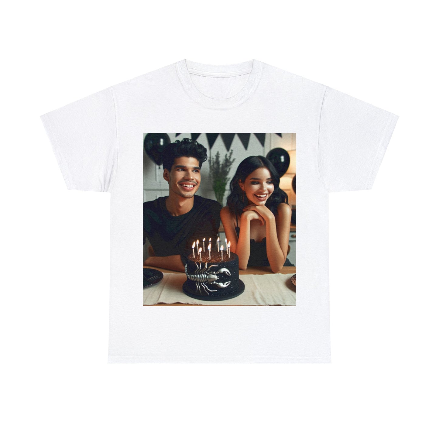 Scorpio Birthday (3) Unisex Heavy Cotton Tee