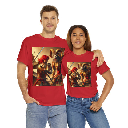 Samurai Aries (2) Unisex Heavy Cotton Tee