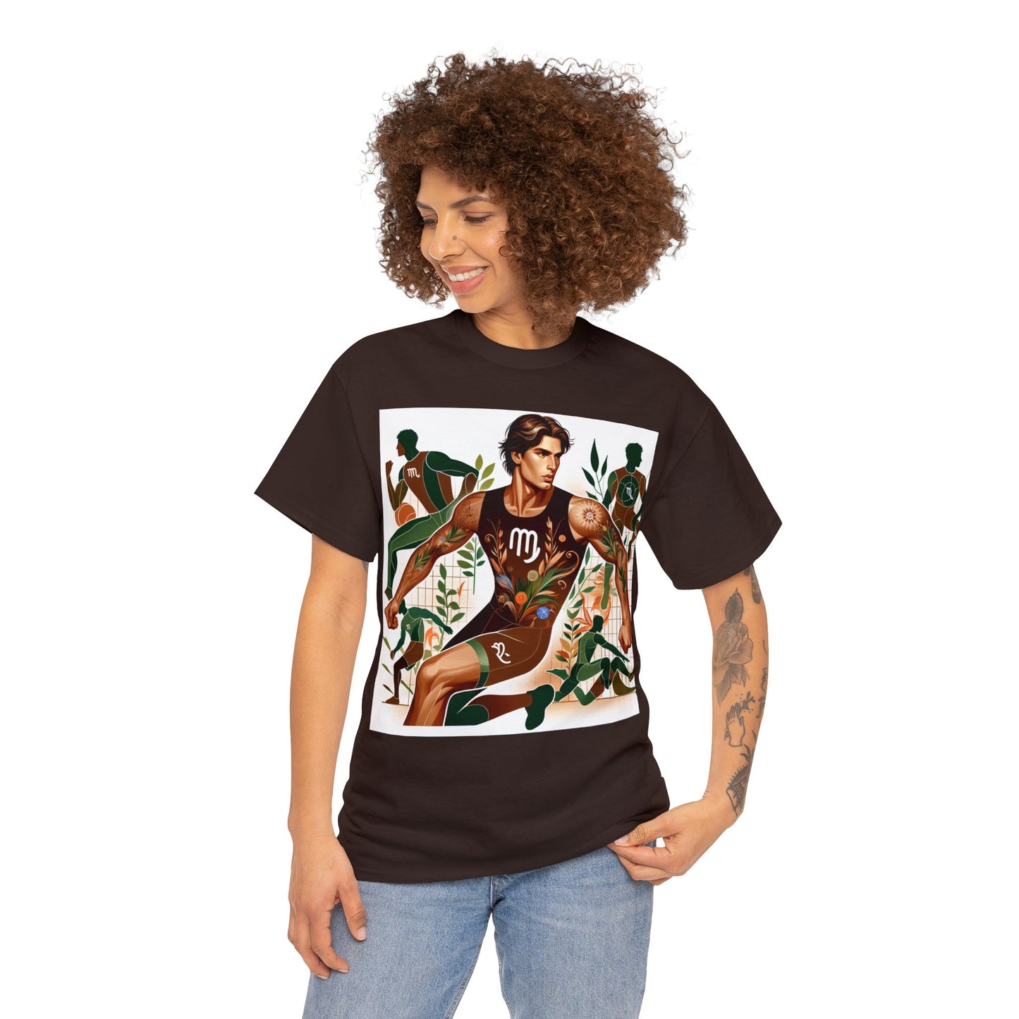 Team Virgo (3) Unisex Heavy Cotton Tee