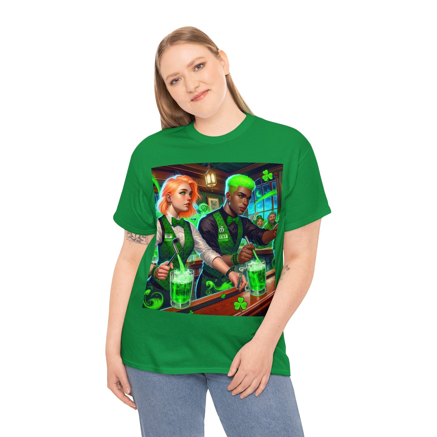 St. Patrick's Day (9) Unisex Heavy Cotton Tee