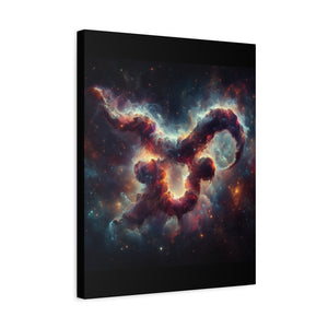 Celestial Taurus Canvas Print, Astrological Wall Art, Zodiac Decor, Horoscope Gift, Unique Home Decoration