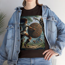 Load image into Gallery viewer, Virgo Aztec (F3) Unisex Heavy Cotton Tee
