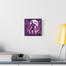 Load image into Gallery viewer, Halloween Wall Art, Spooky Canvas, Gothic Home Decor, Haunted House Decor, Mummy Artwork, Creepy Wall Hanging
