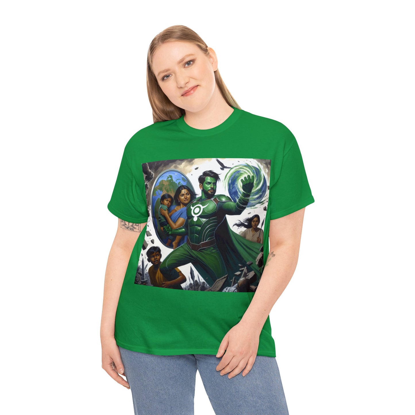 Taurus Father's Day (3) Unisex Heavy Cotton Tee