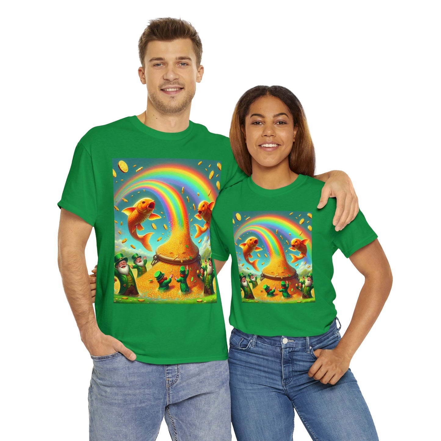 St. Patrick's Day (4) Unisex Heavy Cotton Tee