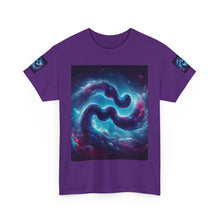 Load image into Gallery viewer, Aquarius Galaxy Themed Unisex Heavy Cotton Tee, Cosmic T-Shirt, Sci-Fi Apparel, Unique Space Graphic Tee, Gifts for Star Wars Lovers, Trendy [...]
