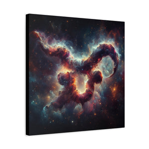 Celestial Taurus Canvas Print, Astrological Wall Art, Zodiac Decor, Horoscope Gift, Unique Home Decoration