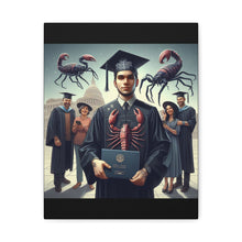 Load image into Gallery viewer, Graduation Canvas Art, Unique Artwork for Graduates, Funny Graduation Gift, Family Keepsake, Wall Decor
