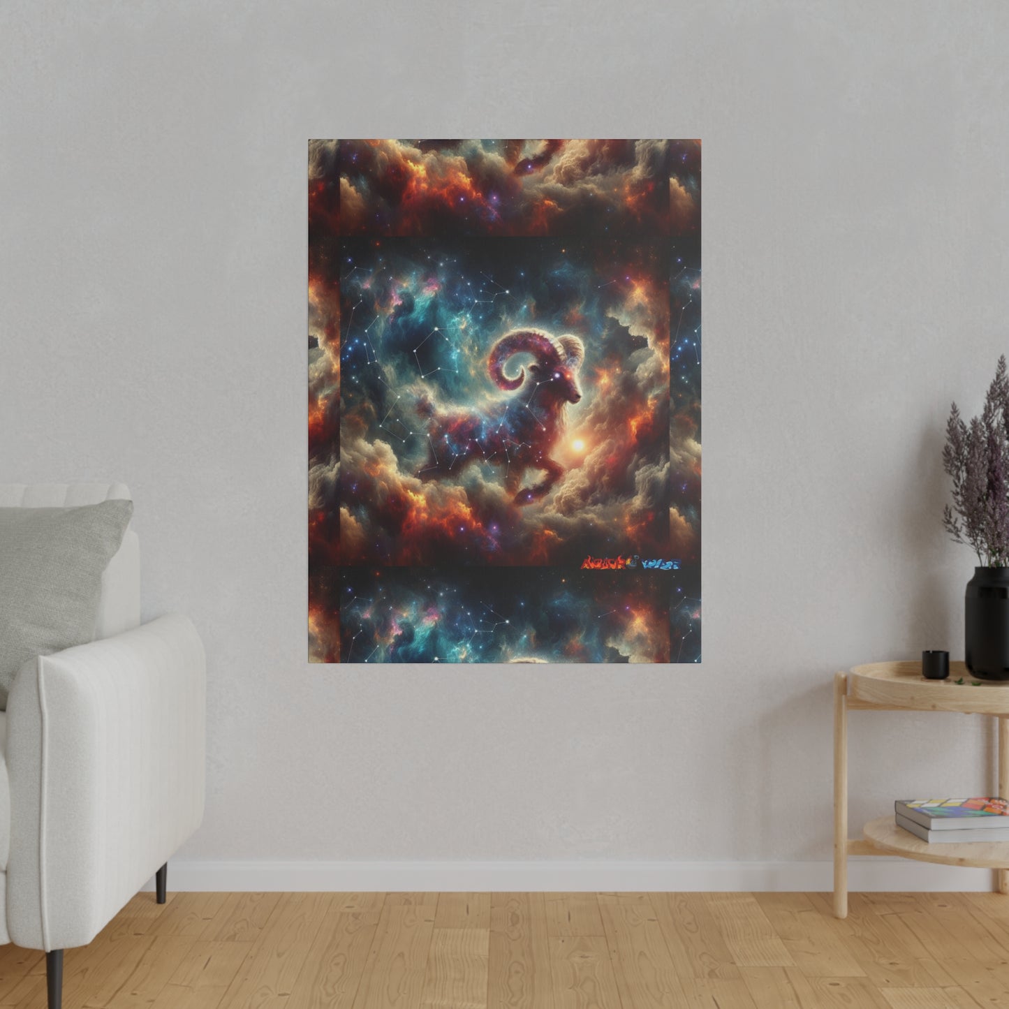 Aries Nebula (1) Matte Canvas, Stretched, 0.75"