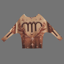 Load image into Gallery viewer, Designer (12) Virgo Casual Long Batwing Sleeve Off Shoulder Sweater
