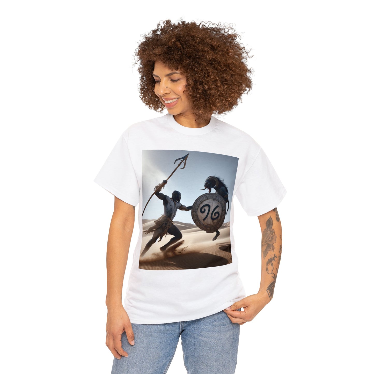 Capricorn Zulu (4) Unisex Heavy Cotton Tee