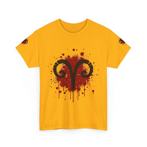 Aries Inspired Unisex Heavy Cotton Tee | Astrology Shirt, Zodiac Apparel, Gift for Astrology Lovers, Rambunctious Spirit T-Shirt, [...]