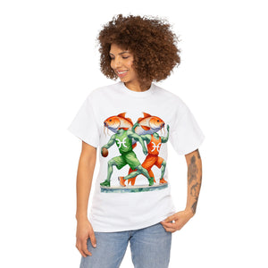 Team Pisces (3) Unisex Heavy Cotton Tee