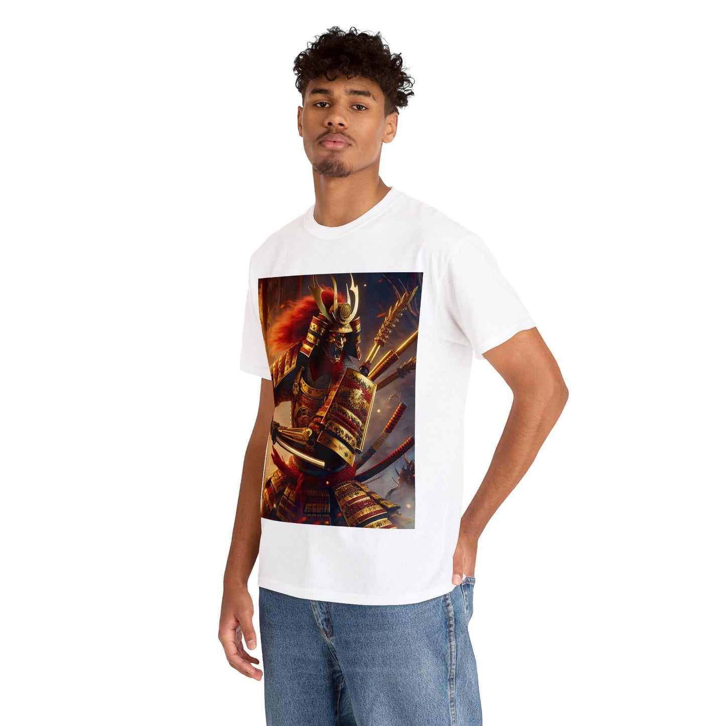 Samurai Aries (F1) Unisex Heavy Cotton Tee