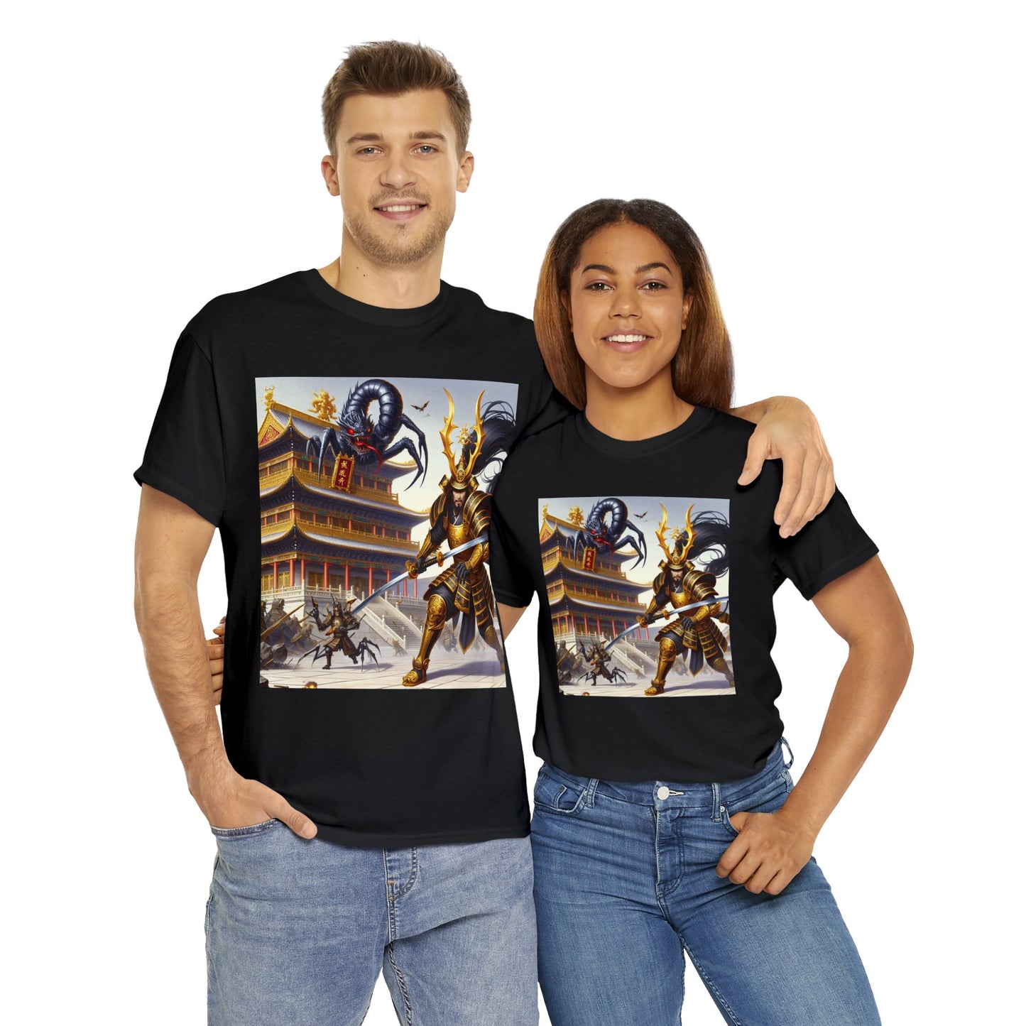 Samurai Scorpio (1) Unisex Heavy Cotton Tee