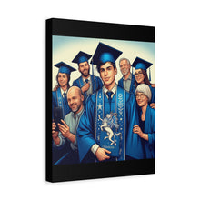Load image into Gallery viewer, Graduation Canvas Wall Art, Personalized Graduation Gift, Family Celebration Decor, High School Graduation, College Graduation

