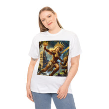 Load image into Gallery viewer, Leo Aztec (F3) Unisex Heavy Cotton Tee
