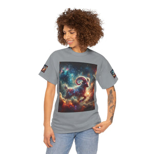 Aries Celestial Astrology Tee - Unisex Short Sleeve Shirt, Cosmic T-Shirt, Horoscope Apparel, Astrology Gift, Zodiac Wear