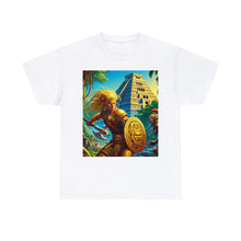 Load image into Gallery viewer, Leo Aztec (F4) Unisex Heavy Cotton Tee
