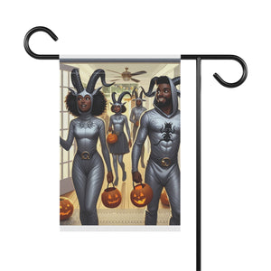 Capricorn Halloween (1) Garden & House Banner