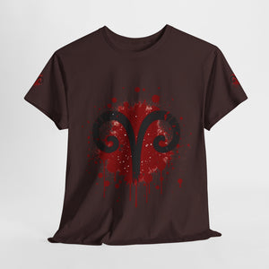 Aries Inspired Unisex Heavy Cotton Tee | Astrology Shirt, Zodiac Apparel, Gift for Astrology Lovers, Rambunctious Spirit T-Shirt, [...]