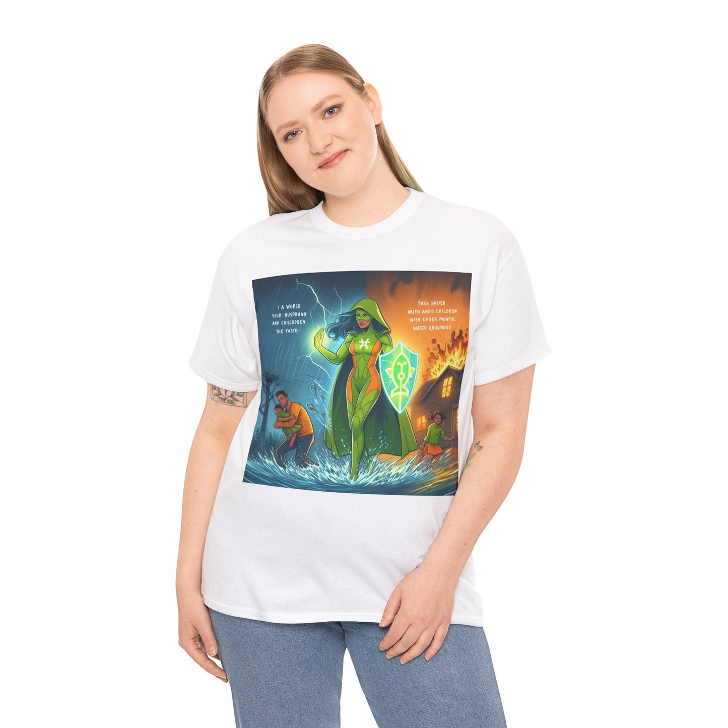 Pisces Mother's Day (4) Unisex Heavy Cotton Tee