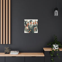 Load image into Gallery viewer, Graduation Canvas Print, Gift for Grads, Wall Art for Celebrations, Proud Graduate Decor, Customizable Artwork
